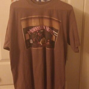 Men's XL T Shirt. Morrison Hotel logo from The Doors Soundtrack.